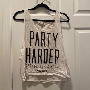 Victoria’s Secret pink spring break 14’ tank